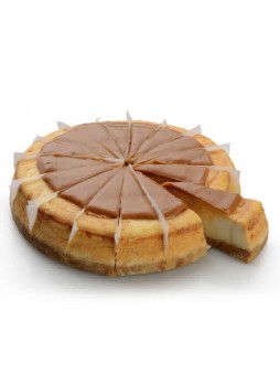 Торт творожный Соленая карамель, 16 порц., 1,7кг, Jenny's Cake (new) (КОД 98257) (-18°С)