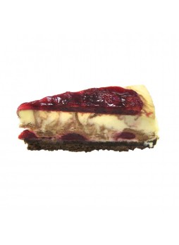 Торт творожный Вишневый, 16 порц., 1,7кг, Jenny's Cake (new) (КОД 98258) (-18°С)