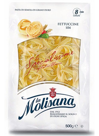Макаронные изделия La Molisana 104 Fettuccine лапша в гнёздах, 500 гр оптом