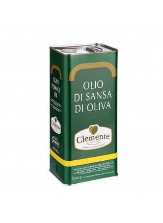 Масло оливковое рафинированное Sansa di Oliva 5л х4 ж/б Clemente Италия (КОД 14365) (+18°С)
