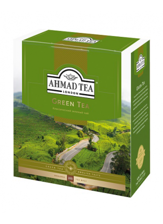 AHMAD TEA Чай зеленый Green Tea 100*2г