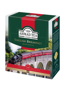 AHMAD TEA Чай черный English Breakfast, 100x2г
