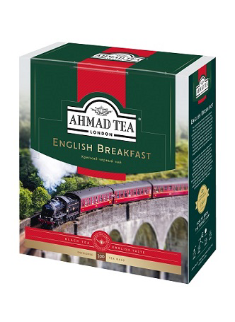 AHMAD TEA Чай черный English Breakfast, 100x2г оптом