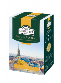 AHMAD TEA Чай черный листовой с ароматом бергамота English Tea No.1 200г