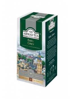 AHMAD TEA Чай черный с ароматом бергамота Earl Grey 25 пак.
