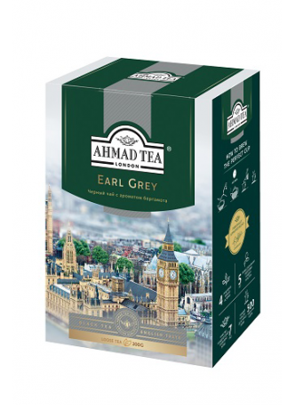 AHMAD TEA Чай черный листовой Earl Grey 200г оптом
