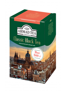 AHMAD TEA Чай черный листовой Классический Classic black Tea 500г