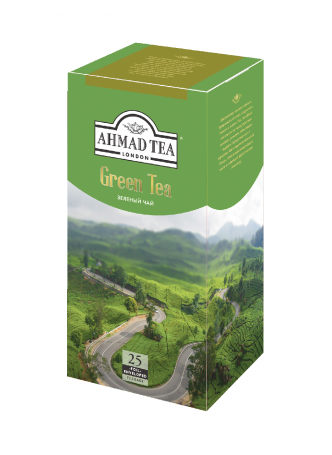 Чай AHMAD TEA зеленый, 25х2 г оптом