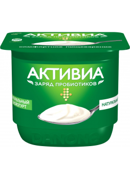 Йогурт АКТИВИА Натуральная, 150г