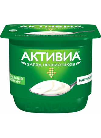 Йогурт АКТИВИА Натуральная, 150г оптом