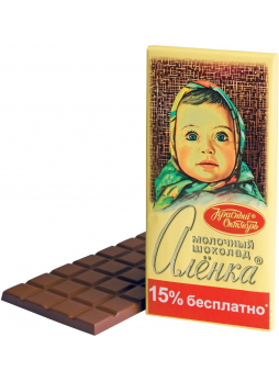 Шоколад АЛЕНКА молочный, 200г