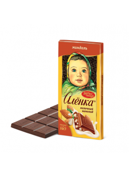 Шоколад Аленка КРАСНЫЙ ОКТЯБРЬ миндаль, 90 г