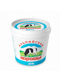 Молокосодержащий продукт АЛЬПИЙСКАЯ КОРОВКА 20%, 900г