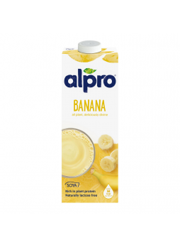 Напиток соево-банановый Alpro, 1л