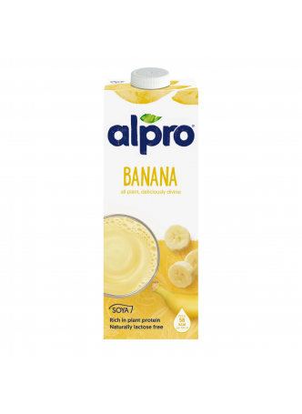 Напиток соево-банановый Alpro, 1л