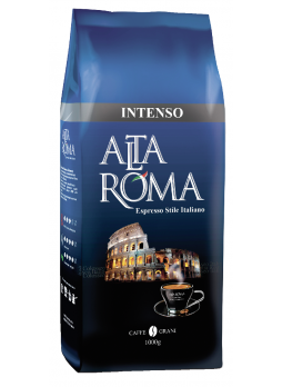 ALTA ROMA Кофе в зернах натуральный жареный Intenso 1кг