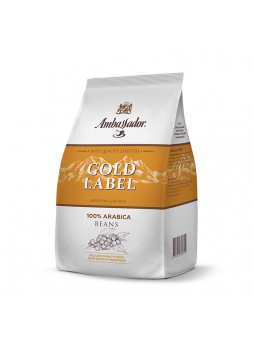 Кофе Ambassador Gold Label в зернах, 1000г