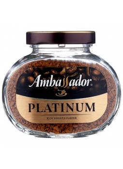 Кофе растворимый AMBASSADOR Platinum, 190г