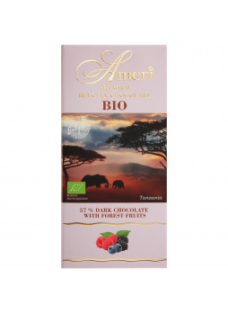 Шоколад Ameri Bio горький с лесными ягодами 100 г