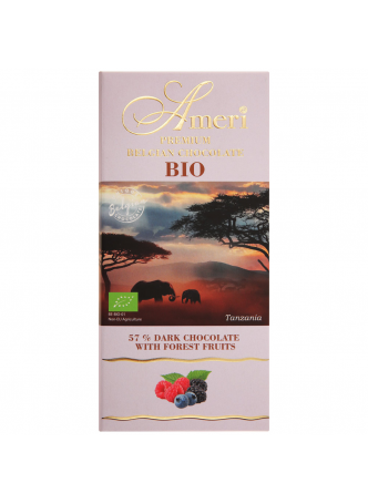 Шоколад Ameri Bio горький с лесными ягодами 100 г оптом