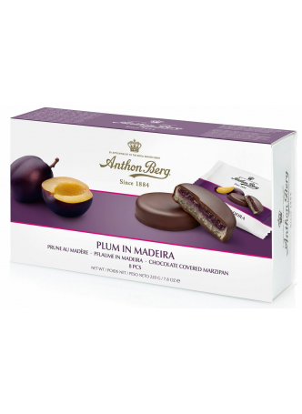 Шоколадные конфеты ANTHON BERG Plum in Madeira, 220 г оптом