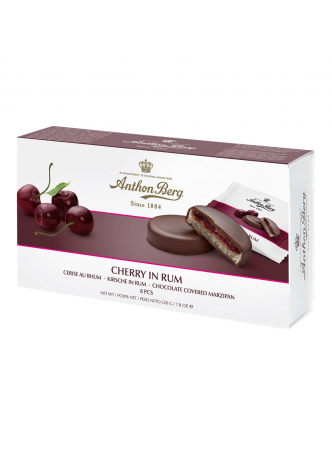Шоколадные конфеты ANTHON BERG Cherry in Rum, 220 г оптом