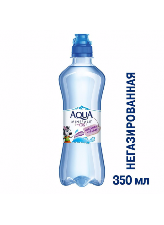 Вода AQUA MINERALE Kids без газа, 0,35 л оптом