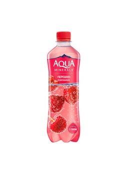 Вода AQUA MINERALE со вкусом черешни, 0,5л