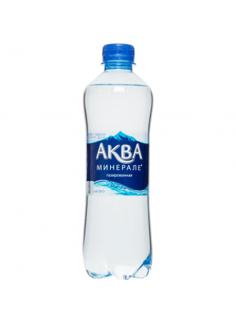 Aqua Minerale Вода столовая/питьевая газированная 0,5л х 12 шт. оптом