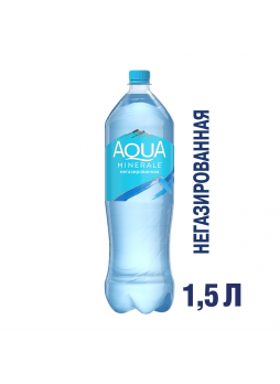 Вода минеральная AQUA MINERALE негазированная, 1,5л