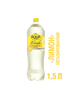 Напиток AQUA MINERALE без газа Лимон, 1,5л