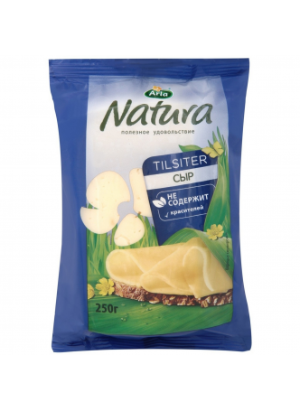 Сыр Arla NATURA Тильзитер, 250 г БЗМЖ оптом