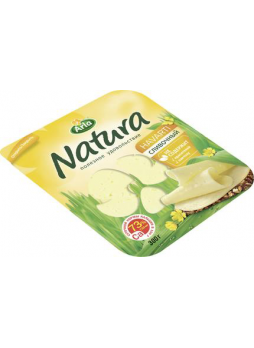 Сыр NATURA сливочный нарезка 45%, 300г БЗМЖ