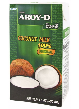 Молоко кокосовое AROY-D 60%, 500г