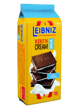Печенье-сэндвич Bahlsen Leibniz Keks'n Cream с молочным кремом, 190г