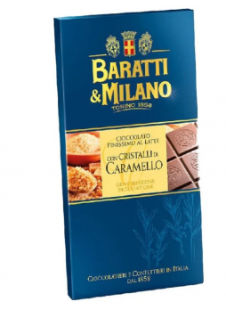 Шоколад BARATTI E MILANO Caramello молочный, 75 г