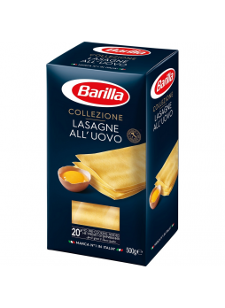 Макаронные изделия Barilla Lasagne all'uovo Лазанья яичная 500г
