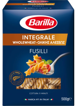 Макаронные изделия Barilla Fusilli Integrale цельнозерновые 500г