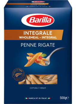 Макаронные изделия Barilla Pennette Rigate Integrale цельнозерновые 500г