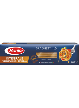 Макаронные изделия Barilla Spaghetti No.5 Integrale Спагетти цельнозерновые 500г
