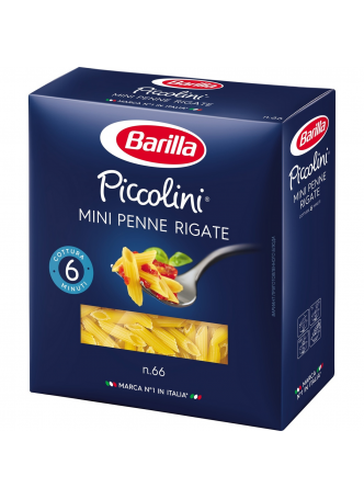 Макаронные изделия Barilla Piccolini Mini Penne Rigate пенне ригате 450г оптом