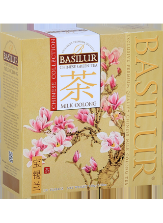 Чай зеленый Basilur Китайский чай молочный улун 100 пакетиков*1,5г