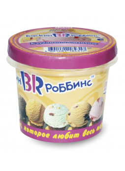 Мороженое BASKIN ROBBINS клубничное отличное, 60г БЗМЖ