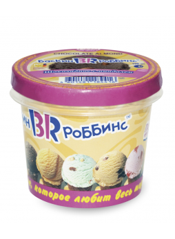 Мороженое BASKIN ROBBINS шоколадное с миндалем, 60г БЗМЖ