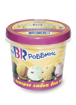 Мороженое BASKIN ROBBINS ванильное, 60Г БЗМЖ