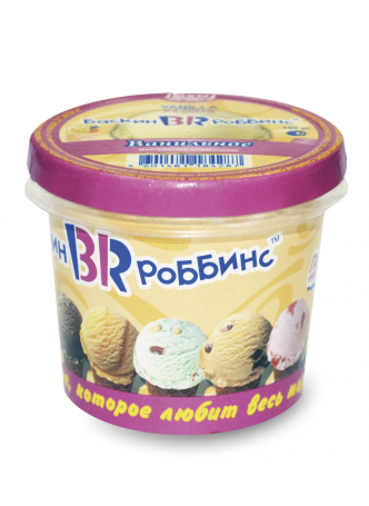 Мороженое BASKIN ROBBINS ванильное, 60Г БЗМЖ оптом