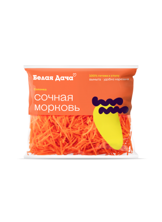 Морковь Белая Дача сочная 250г оптом