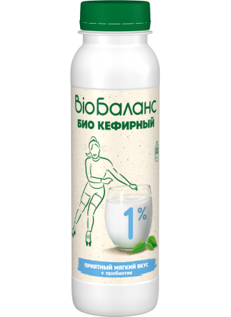 Биопродукт BIO BALANCE Кефирный 1%, 270 г оптом