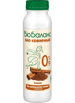 Биопродукт Bio Баланс Кефирный с корицей 0,9%, 270г