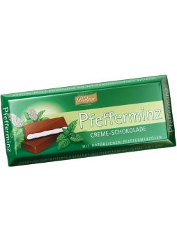 Шоколад BOHME Pfeffermint темный с мятной начинкой, 100 г